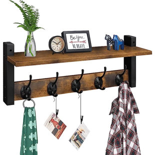 Tovar wall mounted online coat rack williston forge